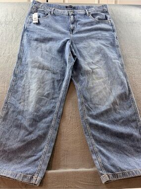Aeropostale - Women’s Light Blue Baggy Wide Leg Jeans